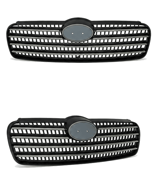 Grille de Calandre Avant pour HYUNDAI ACCENT 3 (2006 à 2011) - 8640000000000001