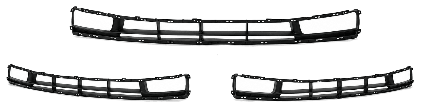 Grille Centrale de Pare-chocs Avant Noir pour HYUNDAI ACCENT 3 (2006-2011) - 8650000000000000